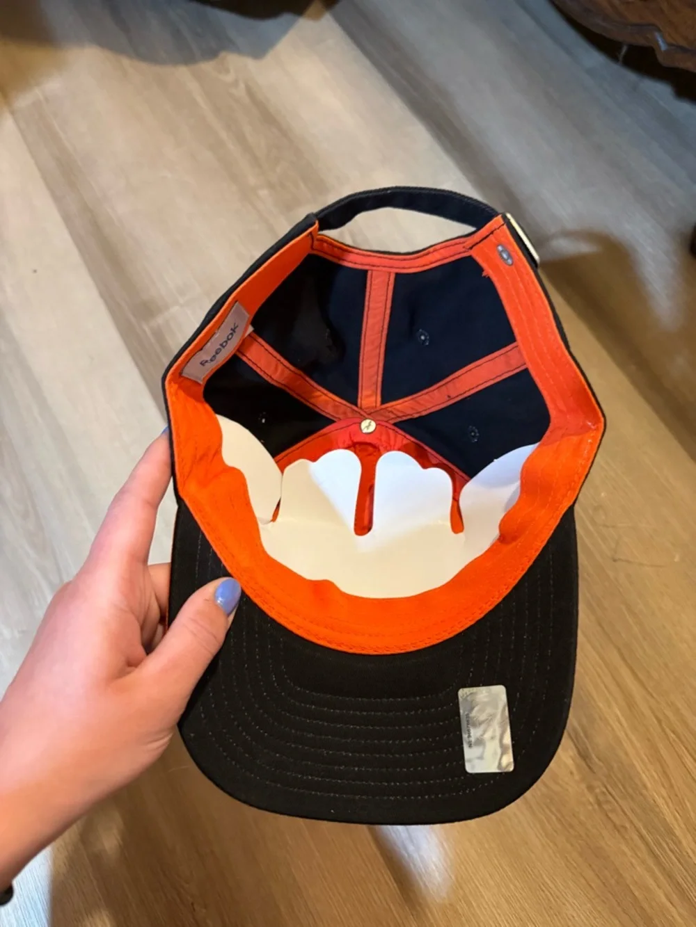 NHL Flyers Orange and Black Embroidered Cap